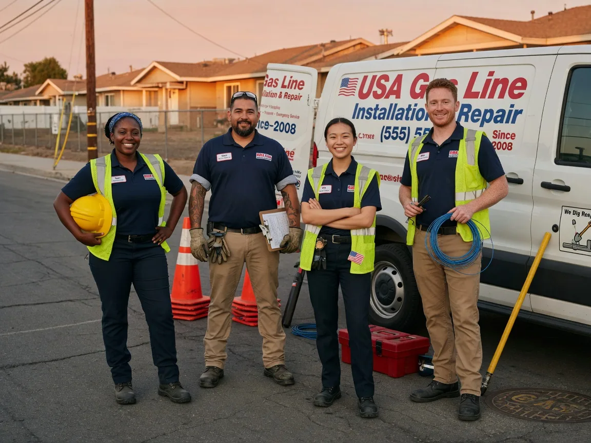 Gas Line Installation company in Posey, CA